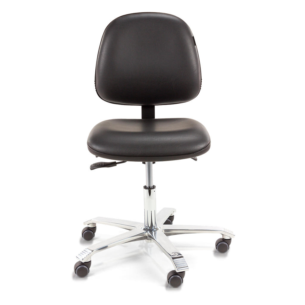 Ergo 2300 Leatherette Black without Armrests (3)