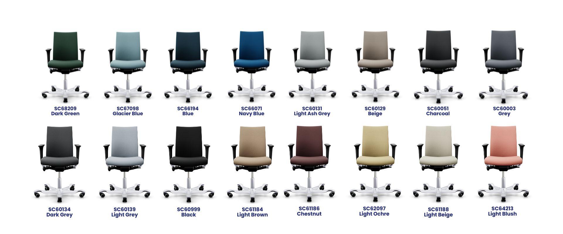 HAG Creed 6004 colour options