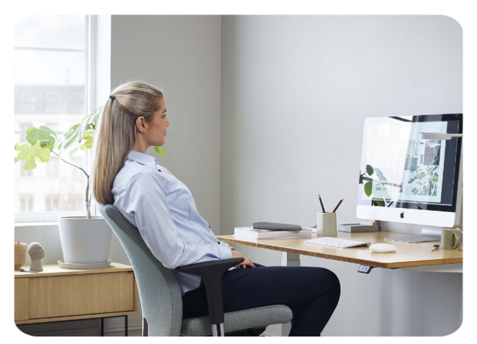 Perfect health safe WFH set up