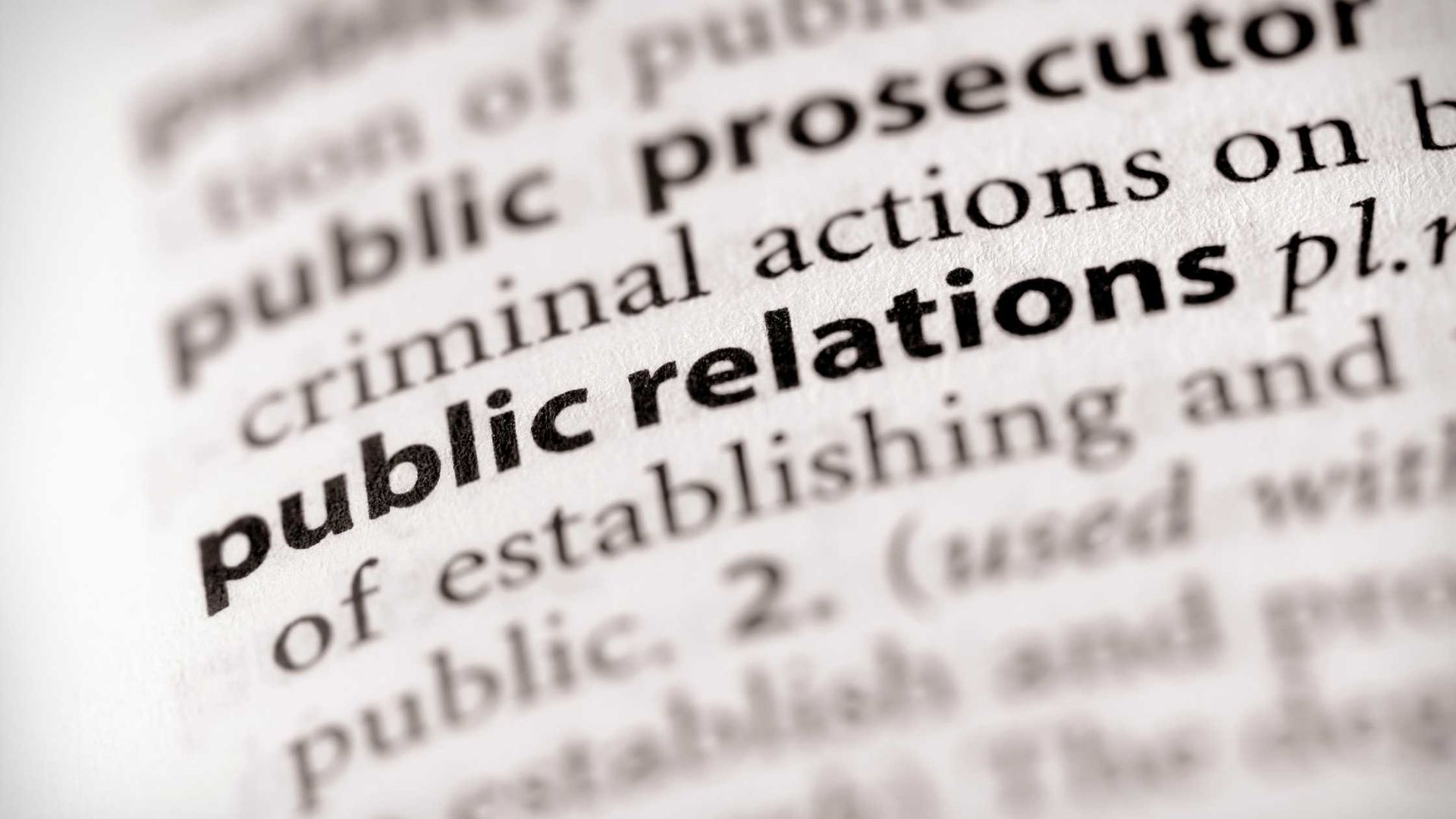 Public Relations
