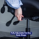 Fortis PI 400 High back ergonomic chair for long hours