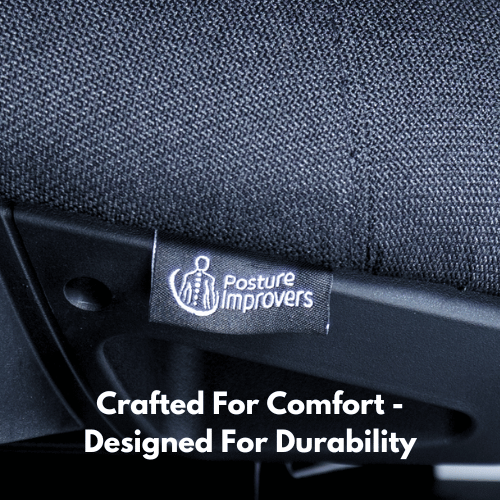 Fortis PI 400 Office Chair For Neck & Back Pain | Leather Headrest