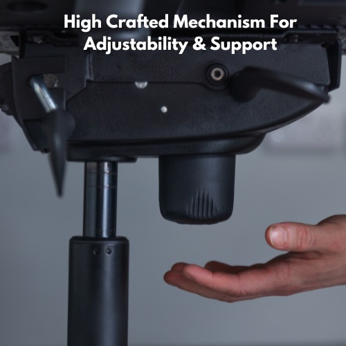 Invictus PI 4000 | ergonomic chair with lumbar support and headrest