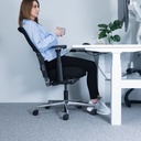 Fortis Air PI 300 FC | Agile Working Chair | Mesh Office Chair W/ Fabric Cover