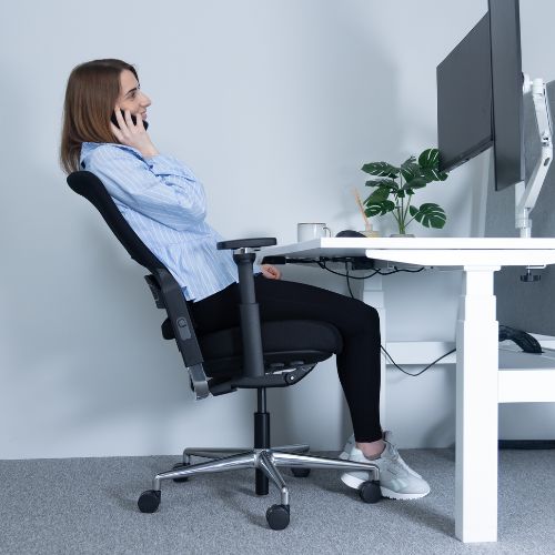 Fortis Air PI 300 FC | Agile Working Chair | Mesh Office Chair W/ Fabric Cover