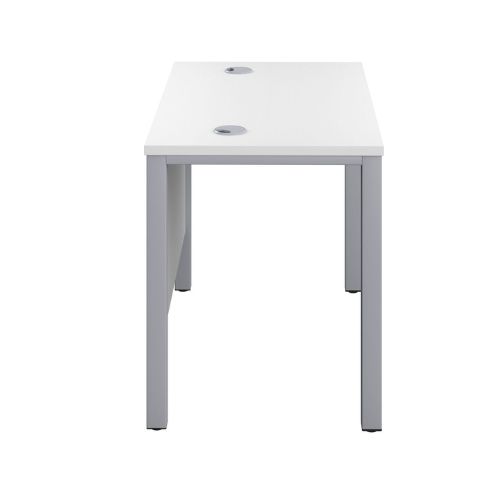 small white homework desk