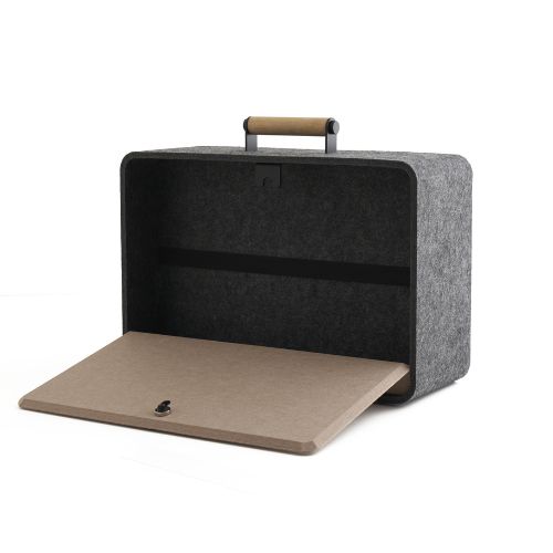 Scandic Hot Desk Office Box Felt | Hot-Desk Organiser