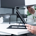 ErgoSteel | Adjustable Steel Laptop Stand
