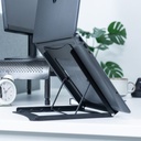 ErgoSteel | Adjustable Steel Laptop Stand