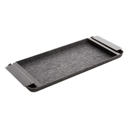 Scandic Felt Under Desk Drawer | Under Desk Pullout Drawer For Sit-Stand Desks