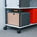 Scandic Hot Desk Office Box Felt | Hot-Desk Organiser1_KOS_Ergonomics