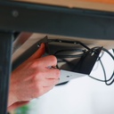 Scandic Open Cable Tray | Easy Access Cable Holder_KOS_Ergonomics