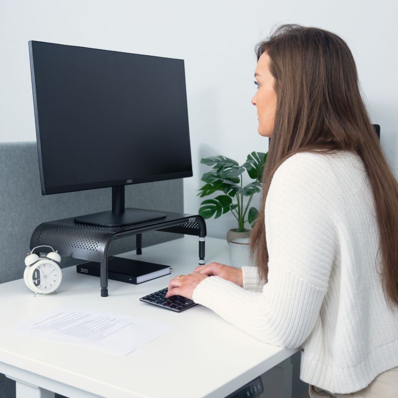 AllGood Adjustable Metal Monitor Stand KOS494a_KOS_Ergonomics