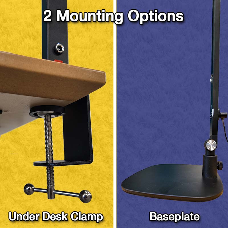 Lux 3 Mounting Options_KOS_Ergonomics