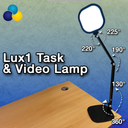 Launch Lux1 Task and Video Lamp