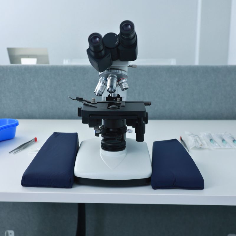 3" Wrist Support Wedge | For Microscope Work | Ergonomic Support For Medical, Lab & Industrial Use3_KOS_Ergonomics