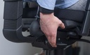 Invictus PI 4000 | Back Care Office Chair | Leather Headrest
