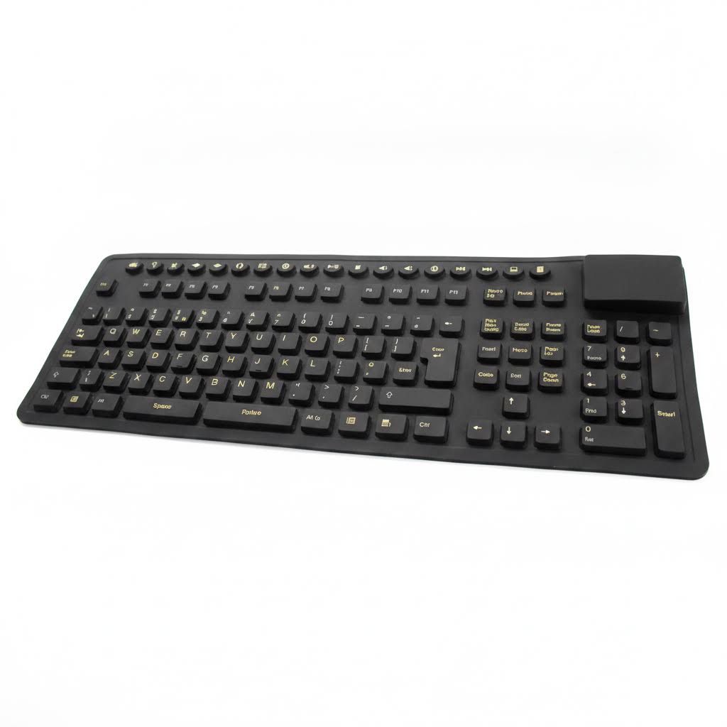 KOS Flexible Waterproof Ergonomic Keyboard KO75