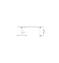 Elevate L-Shaped Sit Stand Desk | Standing Desk