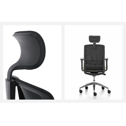 ErgoX2 w/Neckrest Chair Black | Ergonomic Office Chair