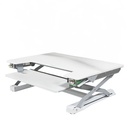 Freedom Desk Pro | White | Sit Stand Desk Converter