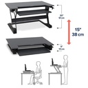 Ergotron Workfit T Large