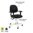 Spire K2300 ESD Chair | ESD Lab Chair | Anti-Static Chair
