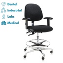 Spire K2301 ESD Chair | ESD Lab Chair | Medium Height Anti-Static Chair