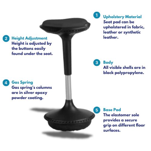 KOS Balance Stool | Perching Stool