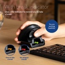 KOS Twist | Ambidextrous Vertical Mouse | With Break Reminder