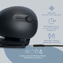 KOS Twist | Ambidextrous Vertical Mouse | With Break Reminder