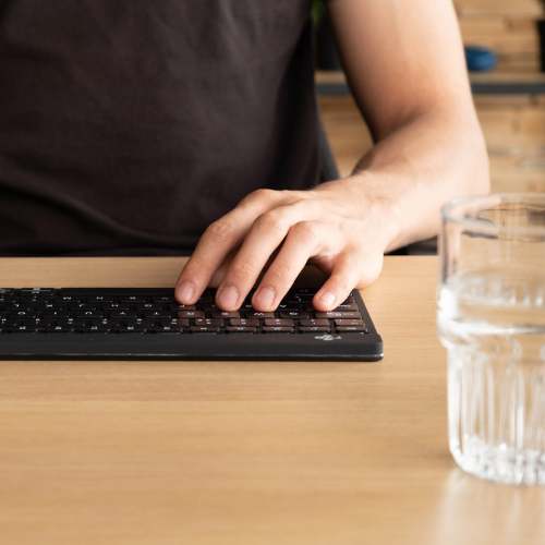 KOS Compact Keyboard | With Break Reminder