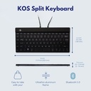 KOS Split Keyboard | Split Keyboard With Break Reminder | Wireless