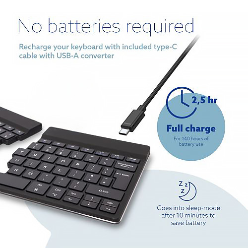 KOS Split Keyboard | Split Keyboard With Break Reminder | Wireless