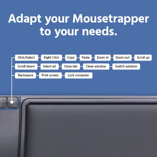 MouseTrapper Prime | Ergonomic Mouse For RSI | Wireless Central Pointing Device