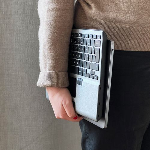 MouseTrapper Alpha | Ergonomic Mouse With Built-In Keyboard For RSI | Wireless
