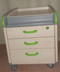 Midi Beech with 3 Drawers | Demo Model | 62% OFF