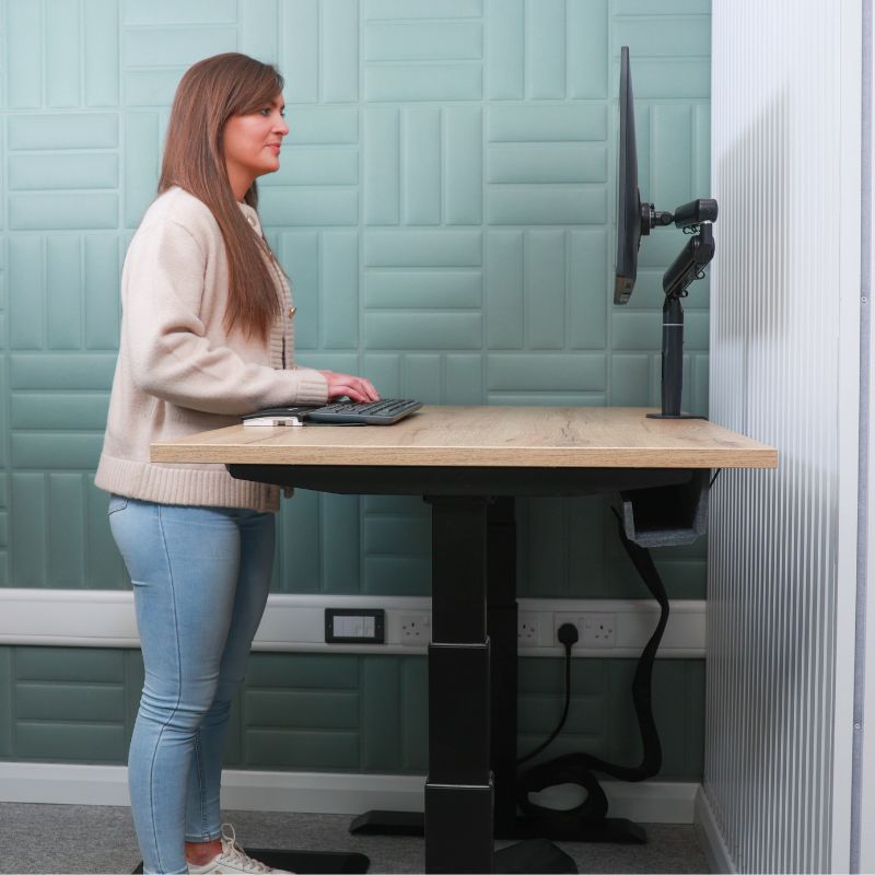 PI Float2 Single Monitor Arm Black