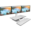 StandDesk | 3 Monitors | Triple Monitor Standing Desk Converter | ESS3 - Electric