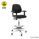 Spire K2302 ESD Chair | Tall ESD Lab Chair | High Anti-Static Chair