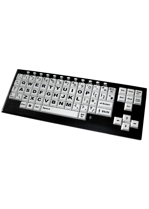 KOS High Contrast  Keyboard  with Extra large keys