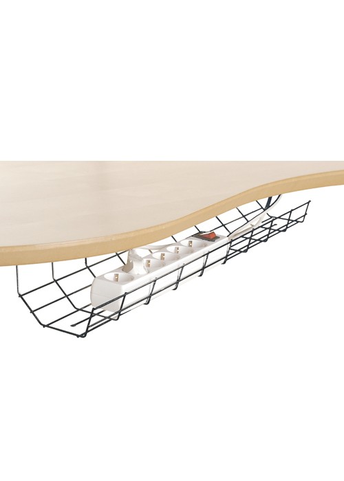 Desk Cable Tray Black 720mm