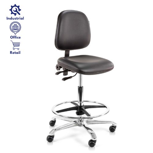 Spire K2302 | Industrial Desk Chair | Task Chair | High Height