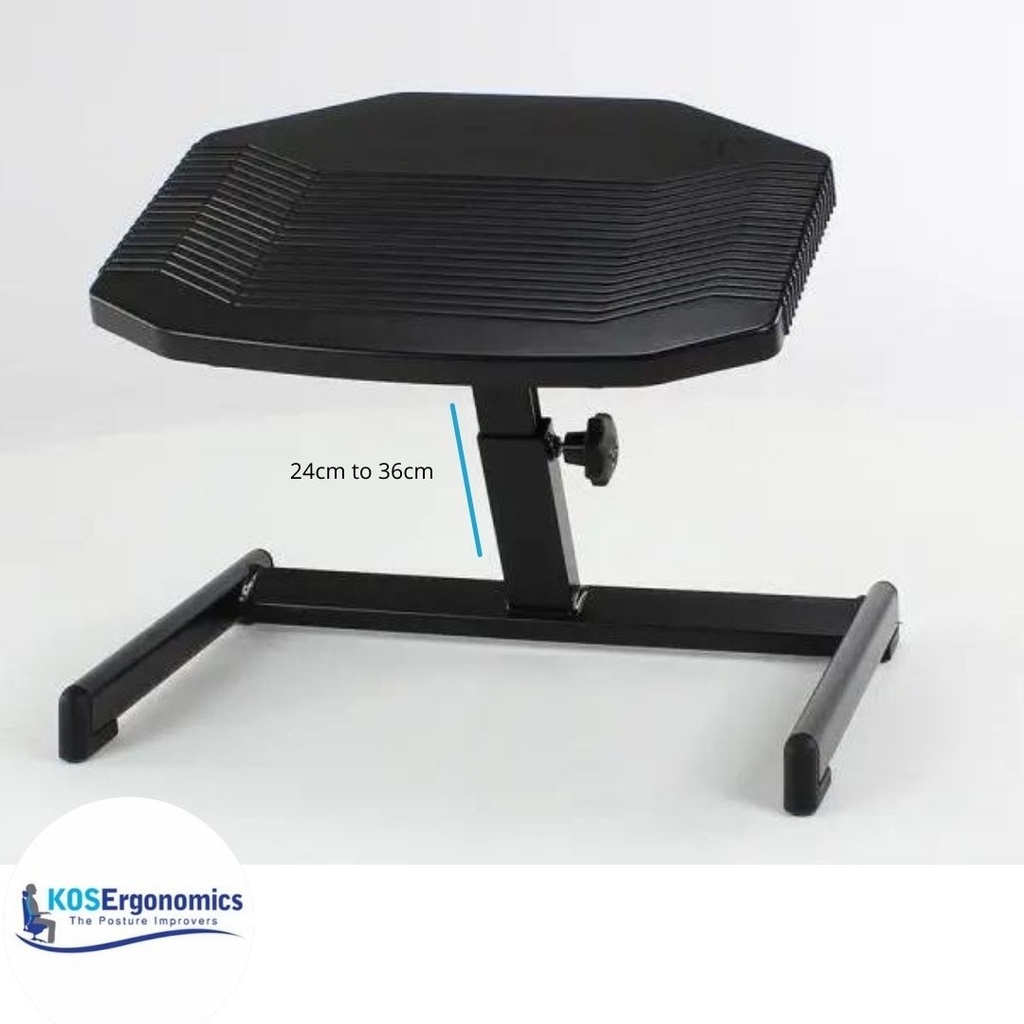 Spire Compact Height Adjustable Footrest K950 | KOS.ie